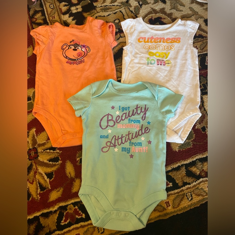 12M Baby Onesie Bundle
